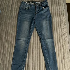 Curvy high rise skinny ankle